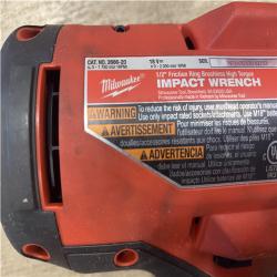 AS-IS Milwaukee 18-Volt Lithium-Ion Brushless 1/2 in. High Torque Impact Wrench with Friction Ring (Tool-Only)
