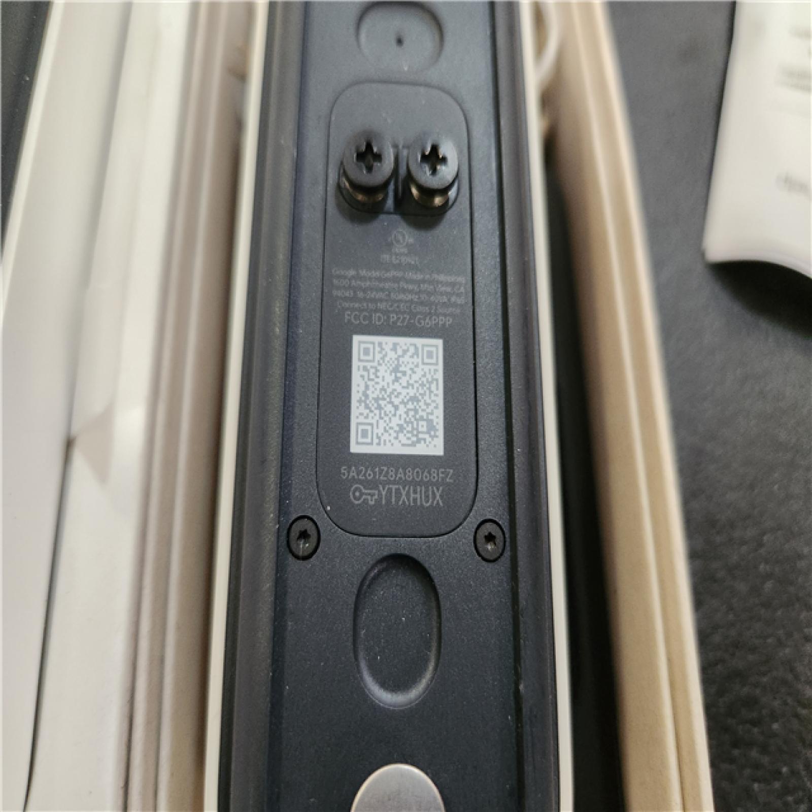 Phoenix AS-IS Google Nest Doorbell (Wired  3rd Gen) - Smart Wi-Fi Video Doorbell Camera (2-Pack)