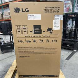 DALLAS LOCATION- LG 30 in. W 20 cu. ft. Top Freezer Refrigerator w/ Multi-Air Flow and Reversible Door in Stainless Steel ENERGY STAR