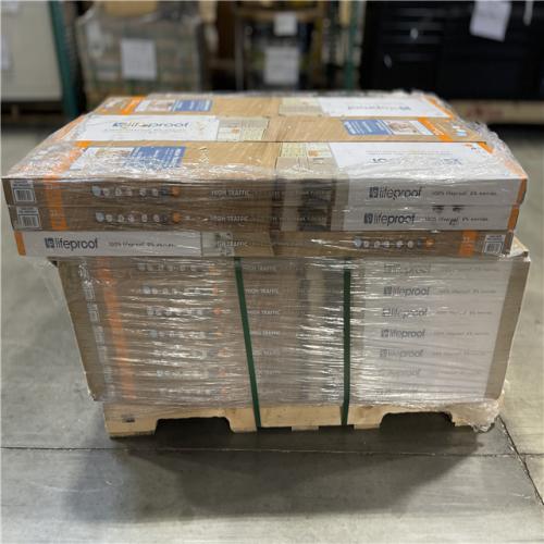DALLAS LOCATION -Lifeproof Lakeside Hill Oak 22 MIL x 8.7 in. W x 48 in. L Click Lock Waterproof Luxury Vinyl Plank Flooring PALLET-(39 CASES)