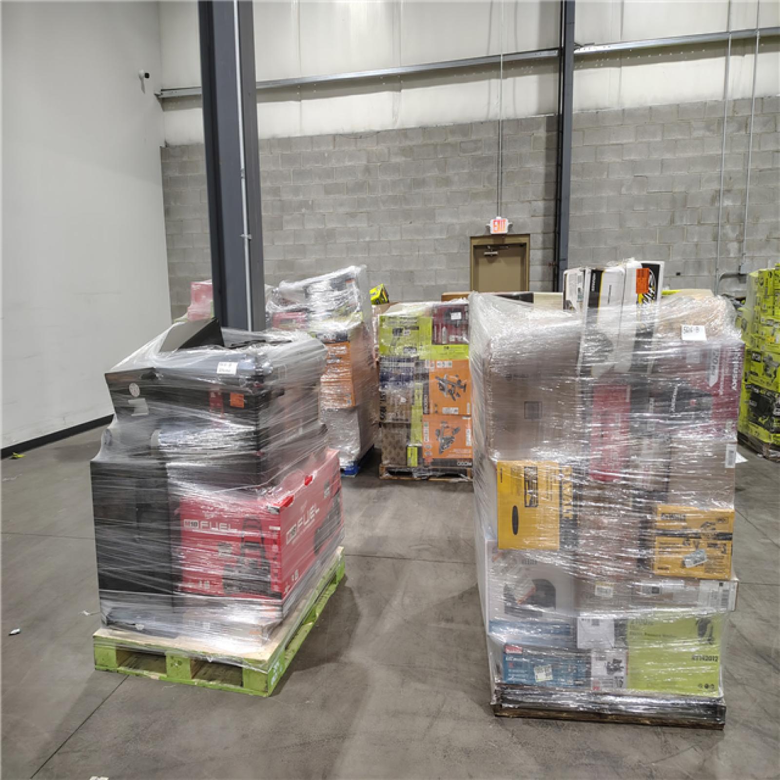 Pittston Location As-Is Tools and More Partial Truckload (12 Pallets) 5616-B