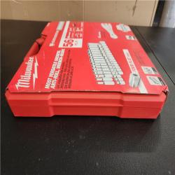 Phoenix NEW Milwaukee 3/8 in. Drive SAE/Metric Ratchet and Socket Mechanics Tool Set (56-Piece) (SEALED)