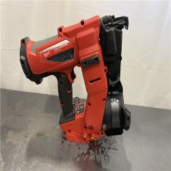 AS-IS - Milwaukee M18 FUEL 18-Volt Lithium-Ion Brushless Cordless Coil Roofing Nailer
