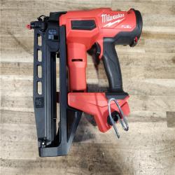 HOUSTON LOCATION - AS-IS (APPEARS LIKE NEW) Milwaukee FUEL 18-Volt Lithium-Ion Brushless Cordless Gen ll 16-Gauge Straight Finish Nailer (Tool Only)