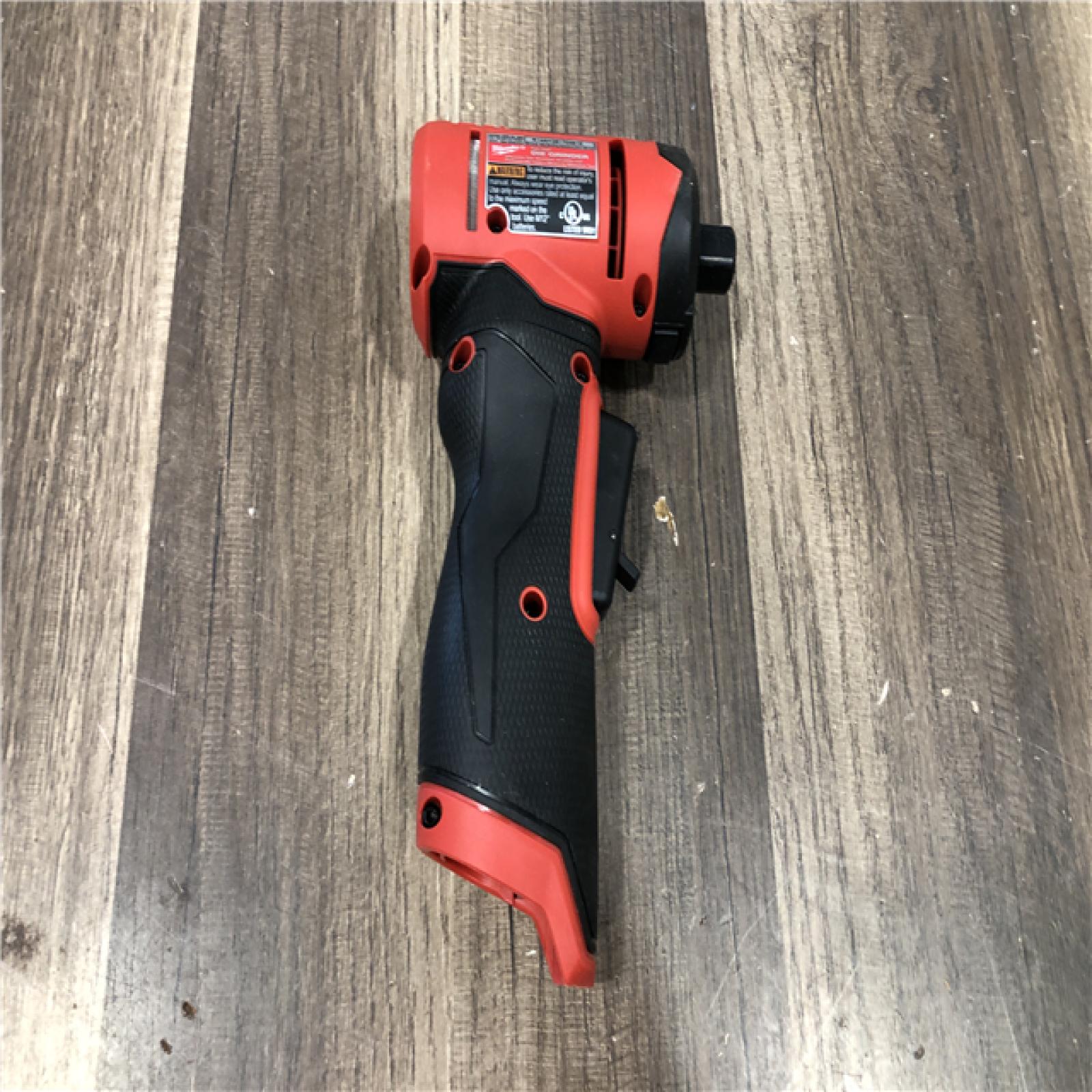 AS-IS Milwaukee  FUEL 12V Lithium-Ion Brushless Cordless 1/4 in. Right Angle Die Grinder (Tool-Only)