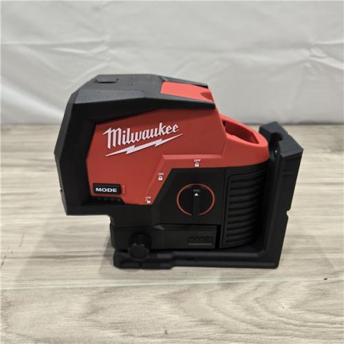 LIKE NEW! - M12 12-Volt Cordless Green Cross Line and Plumb Points Laser Level (Tool-Only)