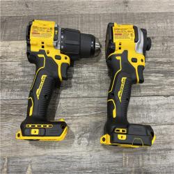LIKE NEW - DEWALT ATOMIC 20V MAX Lithium-Ion Cordless 2-Tool Combo Kit