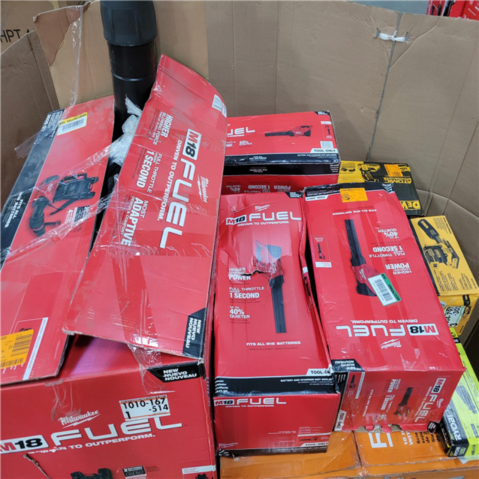 CALIFORNIA AS-IS TOOL PALLET