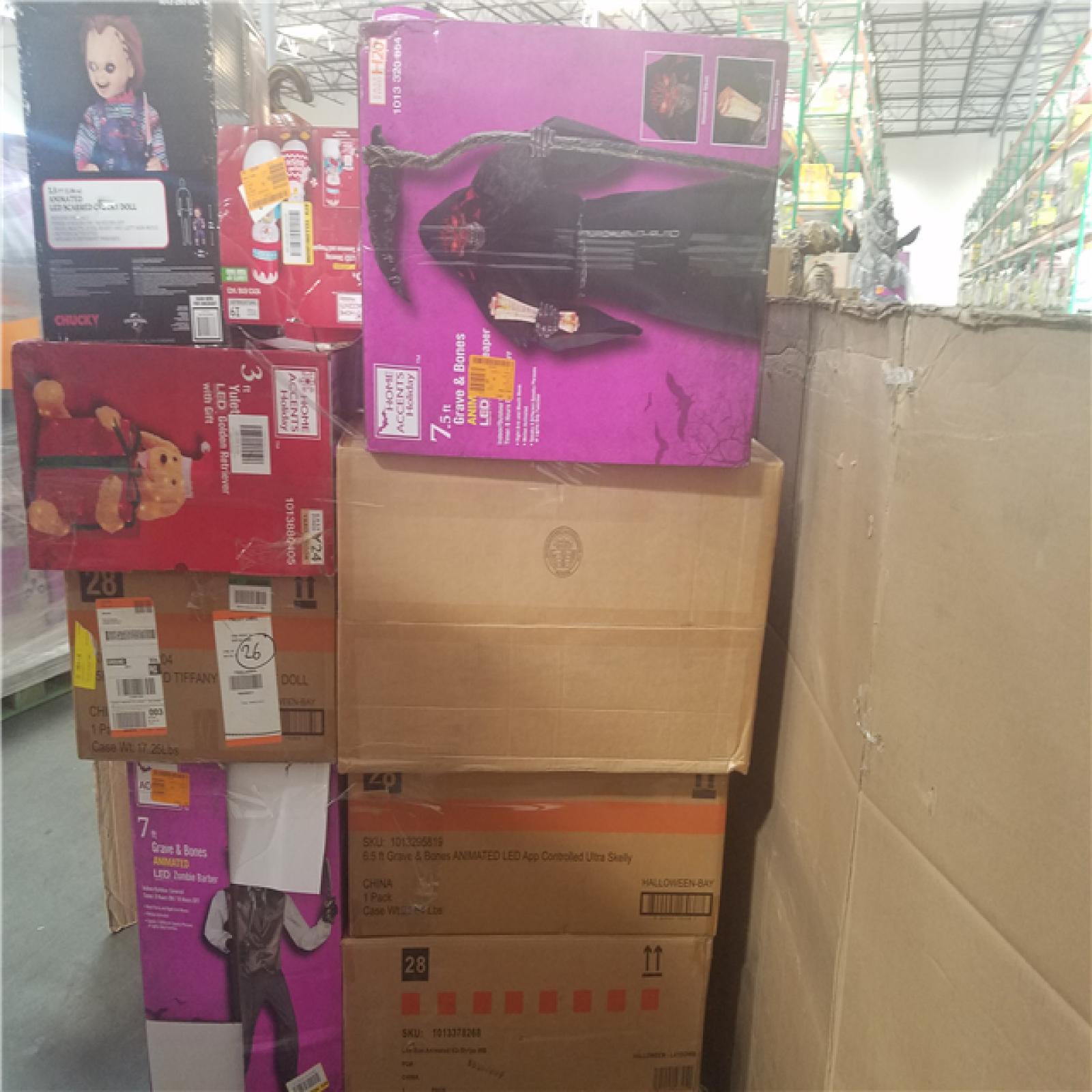 California AS-IS Holiday Pallet