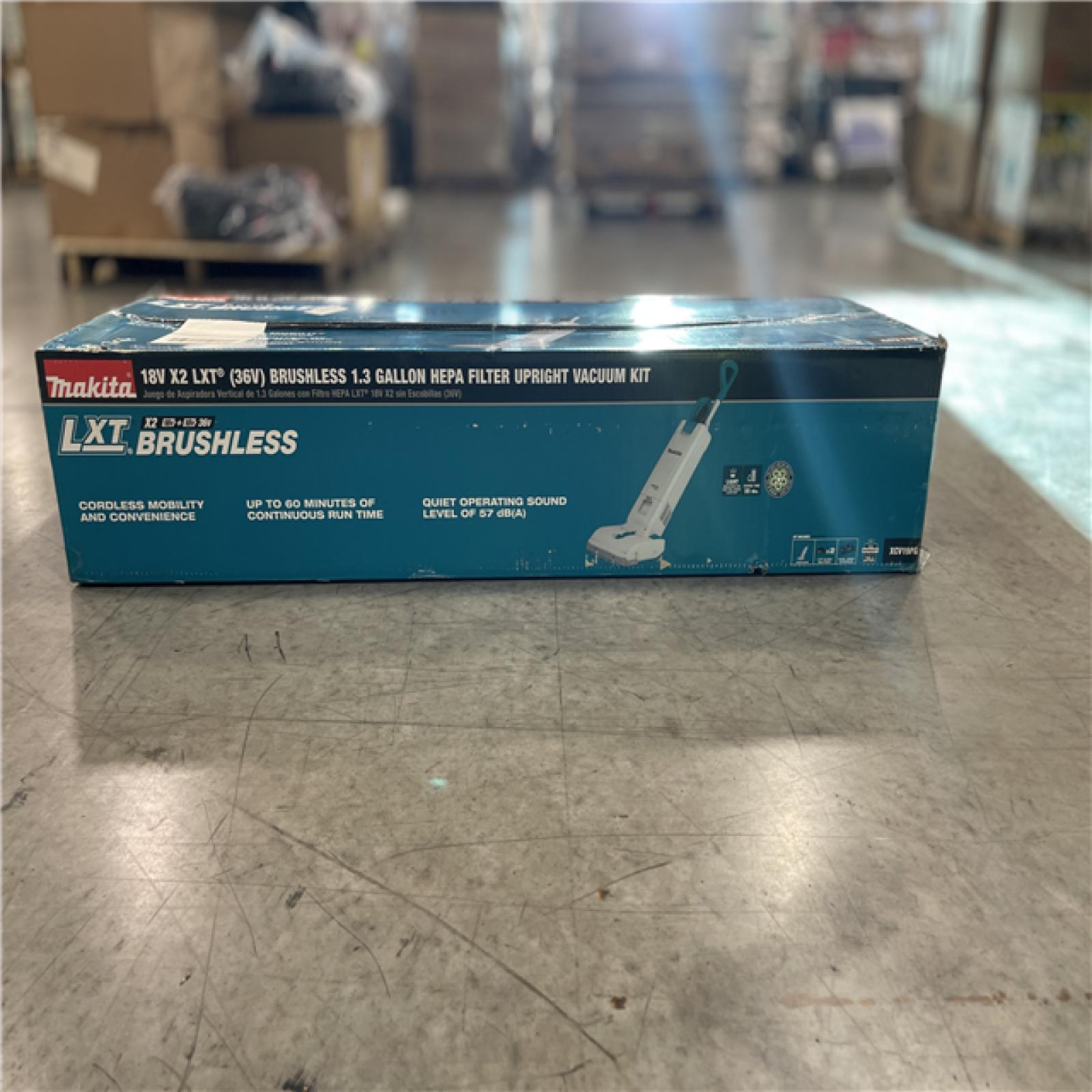 NEW! - Makita 18V X2 LXT Lithium-Ion (36V) 6.0 Ah Brushless Cordless 1.3 Gal. HEPA Filter Upright Vacuum