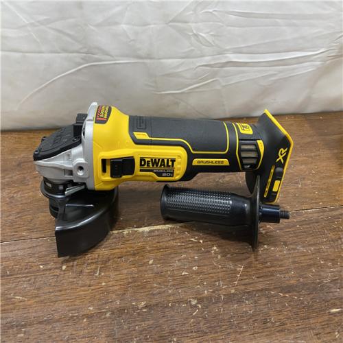 AS-IS DeWalt DCG405B 20V Max XR 4.5-Inch Slide Switch Small Angle Grinder (Tool Only)