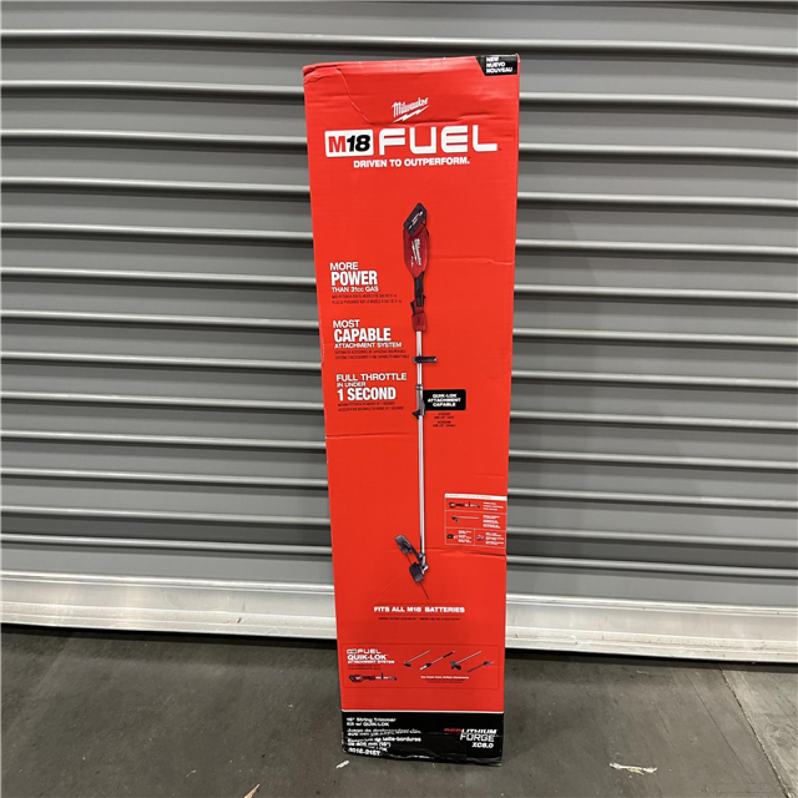 NEW - Milwaukee FUEL 18V 16 in. Brushless Cordless Battery Powered String Trimmer Kit