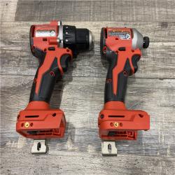 AS-IS Milwaukee 18V Lithium-Ion Brushless Cordless Compact Drill/Impact Combo Kit