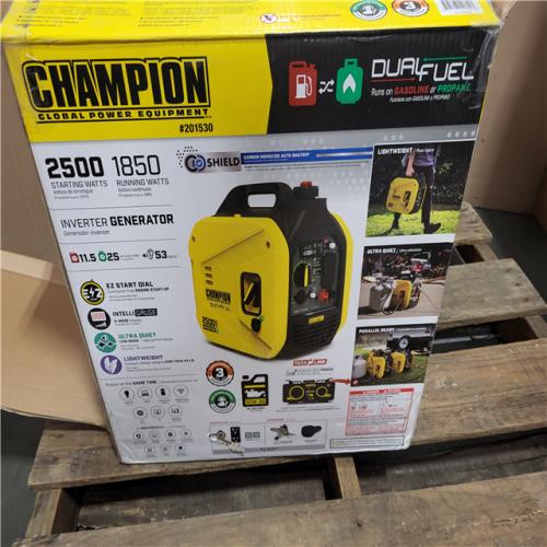 CALIFORNIA AS-IS CHAMPION PORTABLE GENERATOR