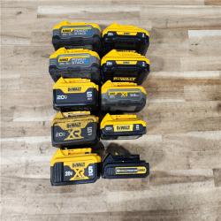 HOUSTON LOCATION - AS-IS DEWALT BATTERY PACK QTY - 10
