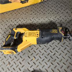 Houston Location - AS-IS DEWALT DCS386B  20V MAX FLEXVOLT ADVANTAGE Lithium-Ion Brushless Cordless Reciprocating Saw (Tool Only) - Appears IN GOOD Condition