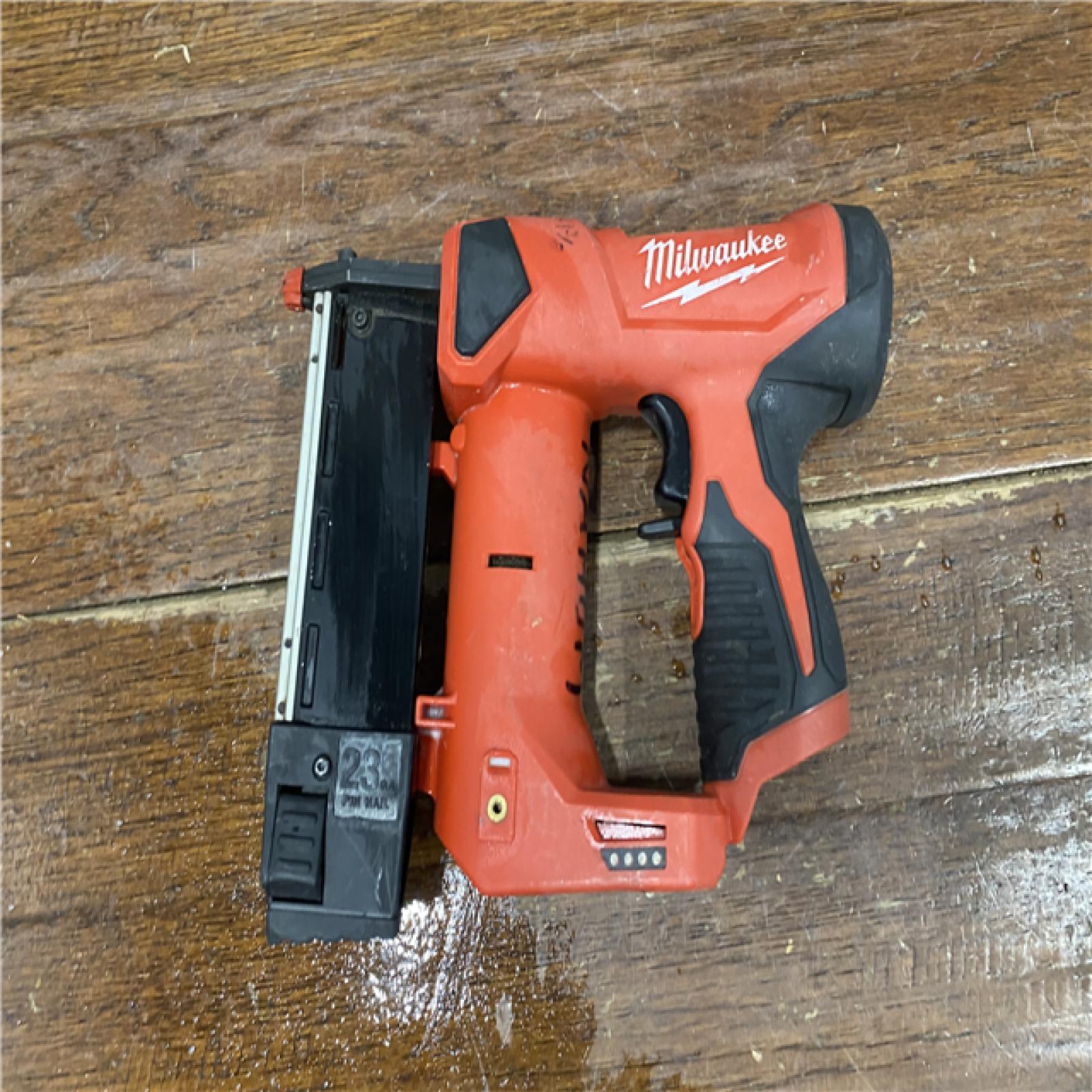 AS-IS Milwaukee 2540-20 12V 23 Gauge Cordless Pin Nailer (Tool Only)