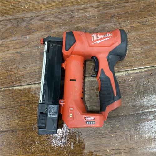 AS-IS Milwaukee 2540-20 12V 23 Gauge Cordless Pin Nailer (Tool Only)