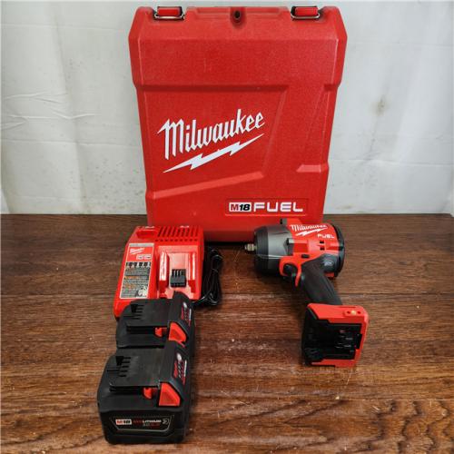AS-IS Milwaukee M18 FUEL Brushless Cordless High-Torque 1/2 in. Impact Wrench W/Friction Ring Kit