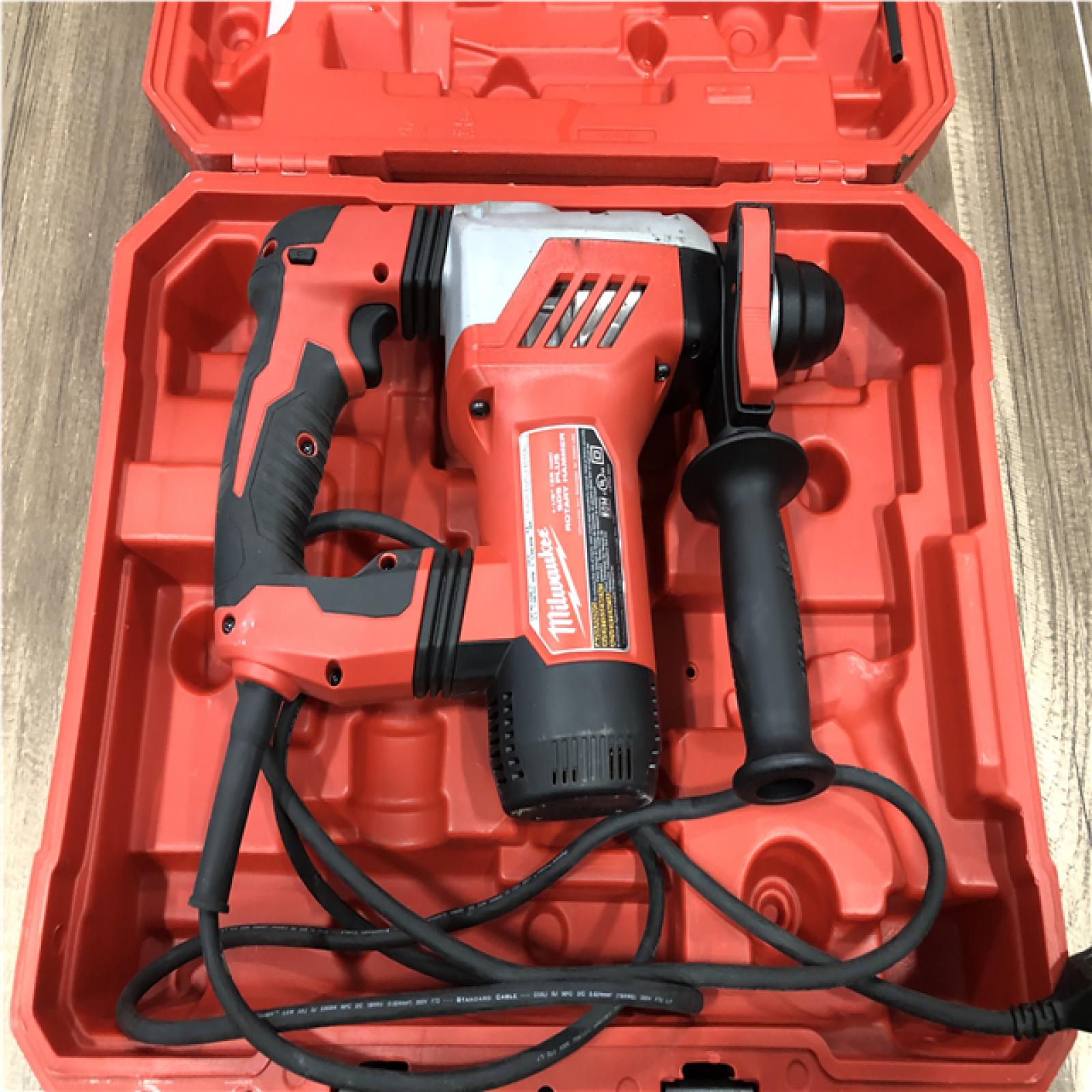 AS-IS Milwaukee 1-1/8 in. Corded SDS-Plus Rotary Hammer
