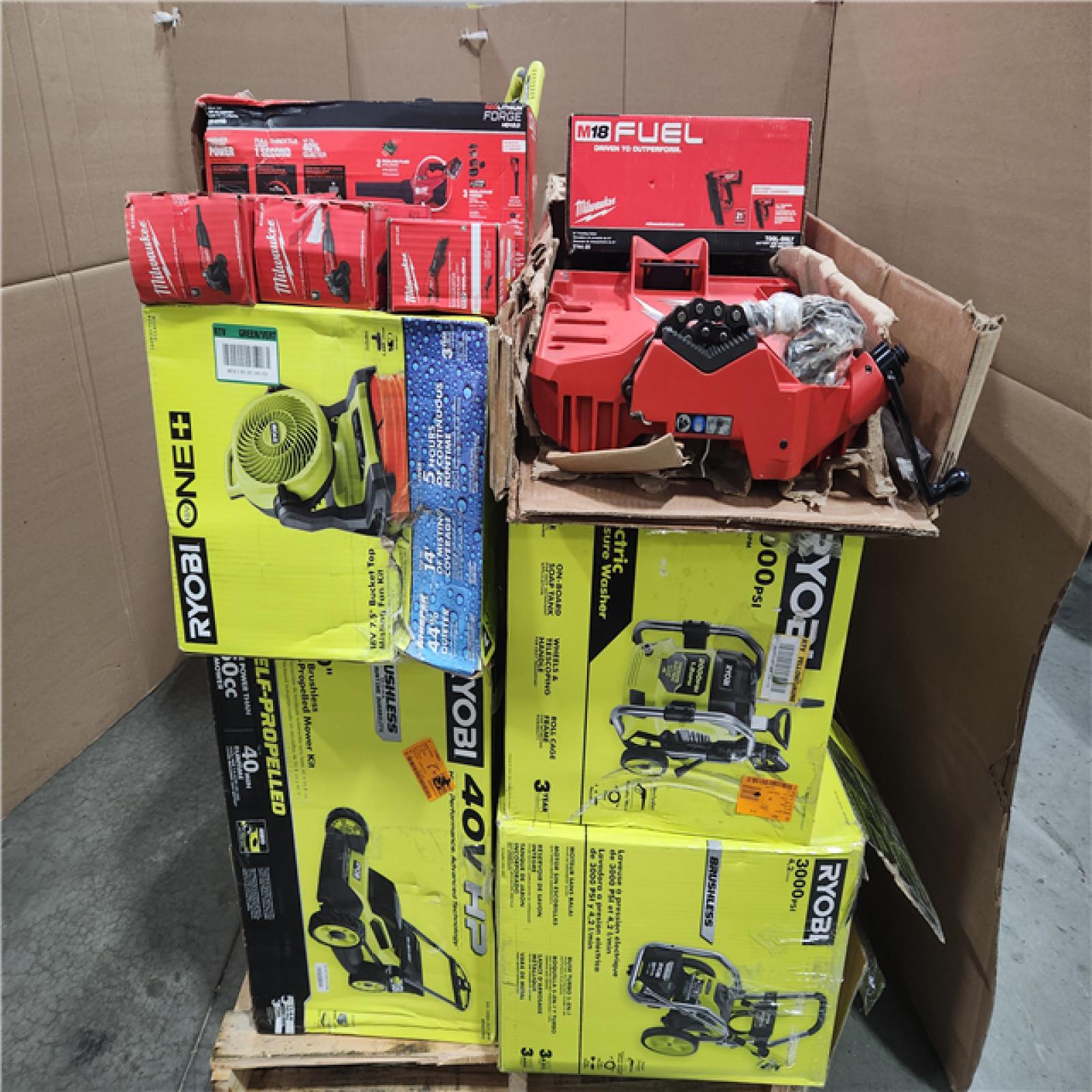 CALIFORNIA AS-IS TOOL PALLET