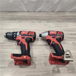 AS-IS Milwaukee 18V Cordless 2-Tool Drill/Driver and Impact Driver Kit