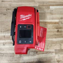 HOUSTON LOCATION - AS-IS Milwaukee 18V Lithium-Ion Cordless HOTSHOT Jump Starter (Tool-Only)