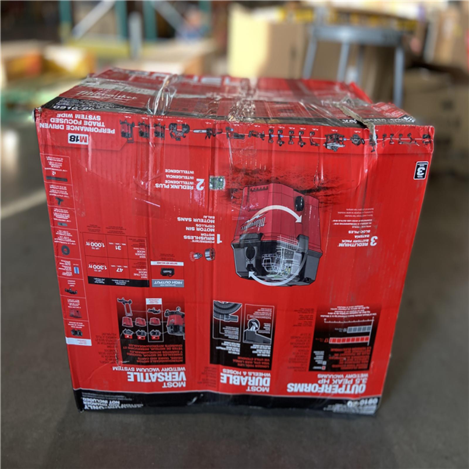 LIKE NEW! - Milwaukee M18 FUEL 6 Gal. Cordless Wet/Dry Shop Vacuum