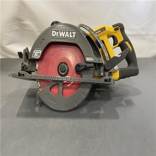 AS-IS - DEWALT FLEXVOLT 60V MAX Cordless Brushless 7-1/4 in. Wormdrive Style Circular Saw (Tool Only)