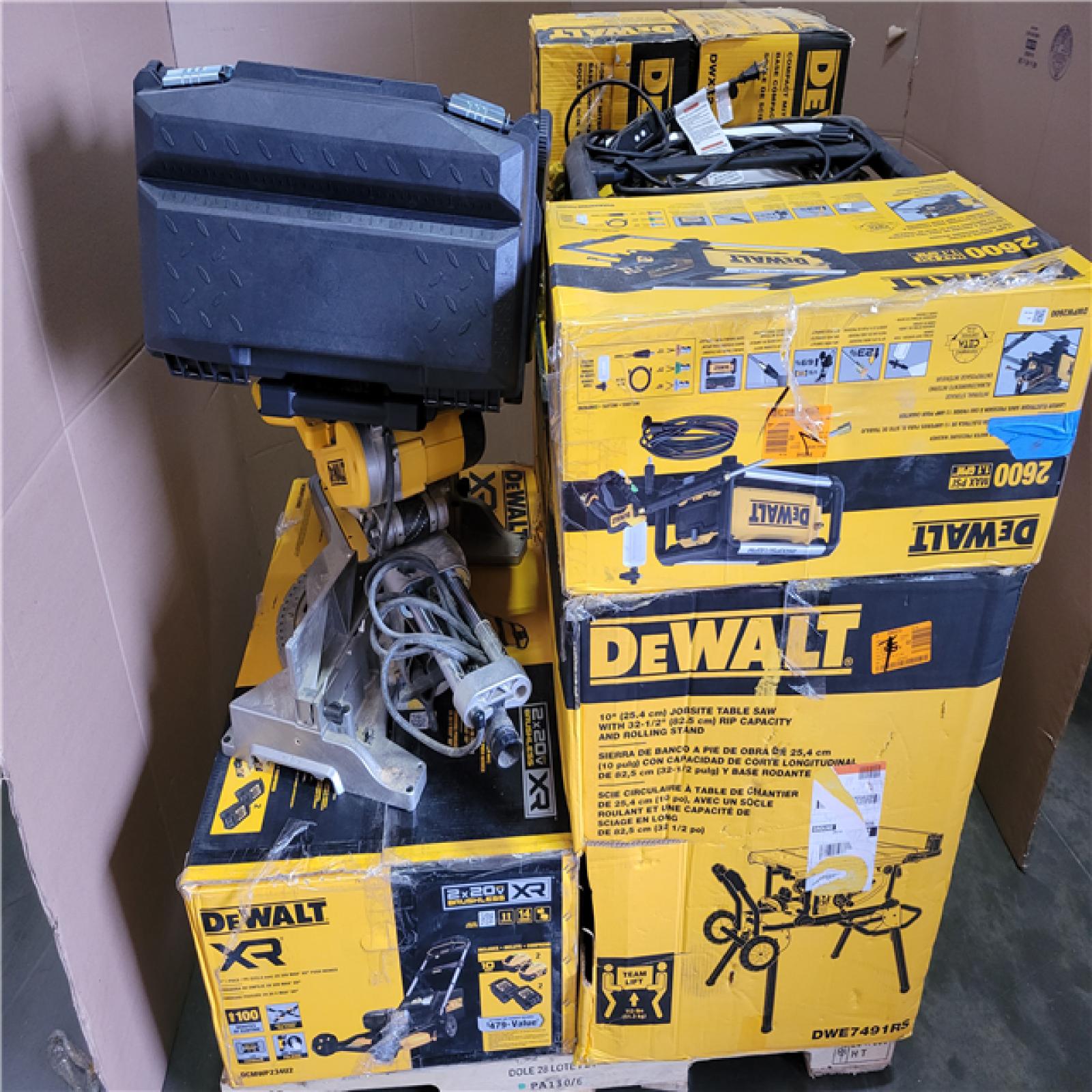 CALIFORNIA AS-IS TOOL PALLET