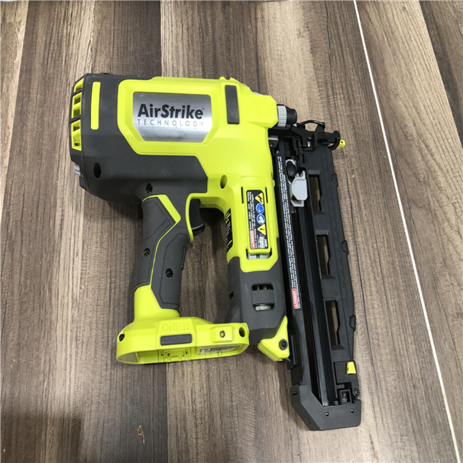 AS-IS RYOBI ONE+ 18V AirStrike 16-Gauge Cordless Finish Nailer (Tool Only)