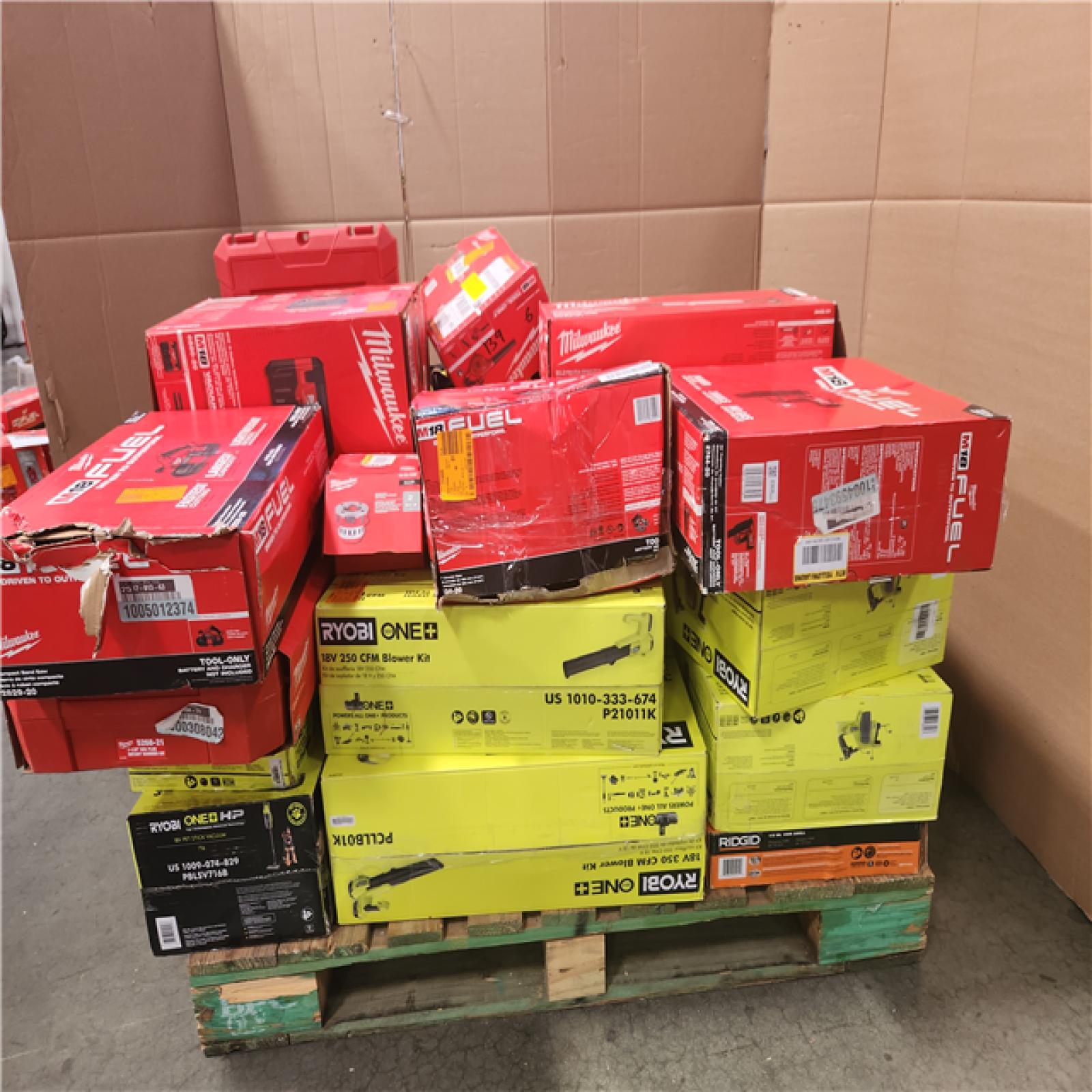 CALIFORNIA AS-IS TOOL PALLET