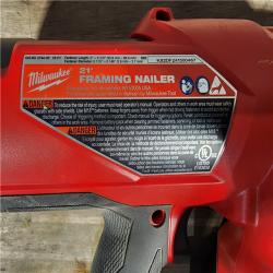 HOUSTON LOCATION - AS-IS Milwaukee 2744-20 M18 FUEL 3-1/2 in. 18-Volt 21-Degree Lithium-Ion Brushless Cordless Framing Nailer (Tool-Only)
