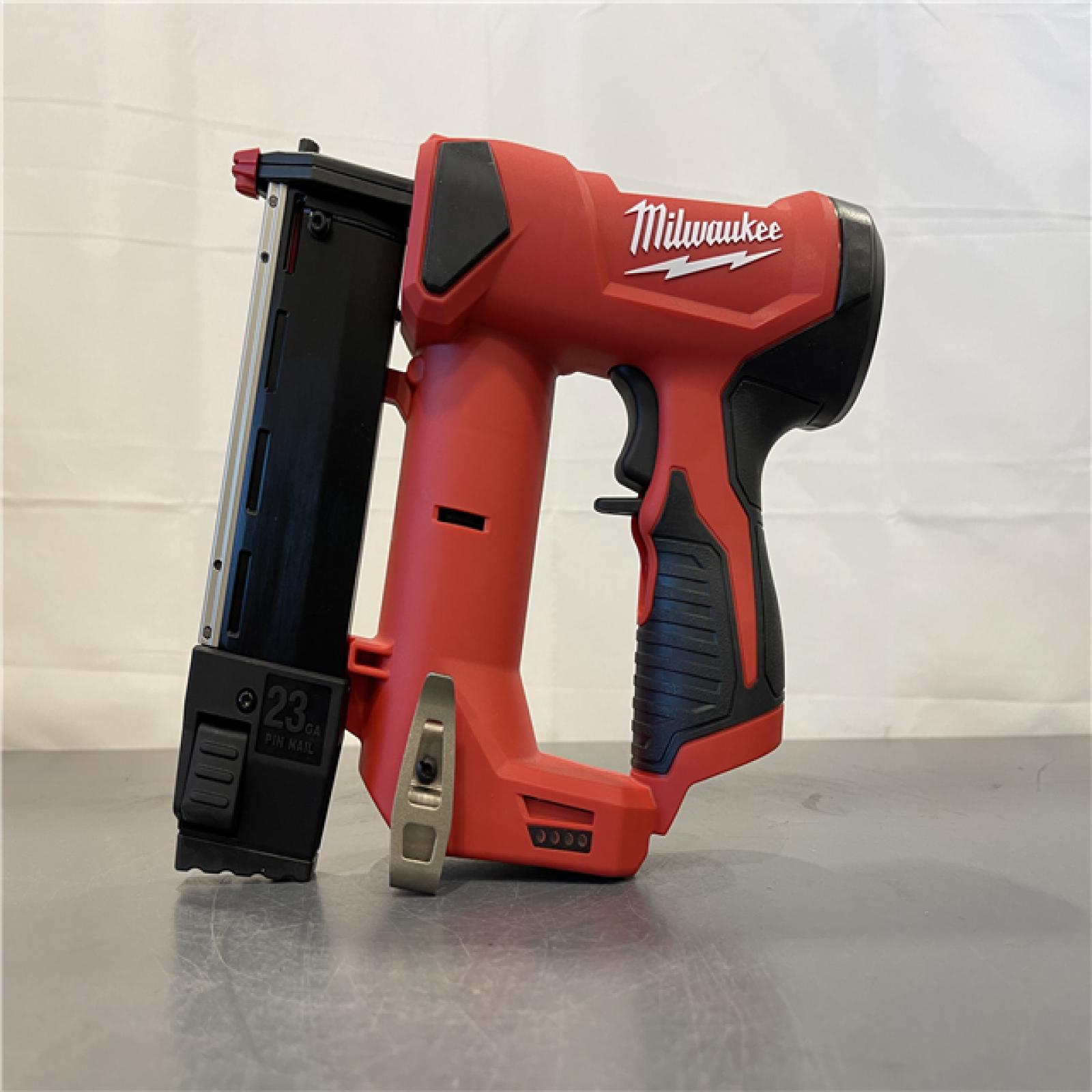 AS-IS - Milwaukee 12V 23 Gauge Cordless Pin Nailer (Tool Only)