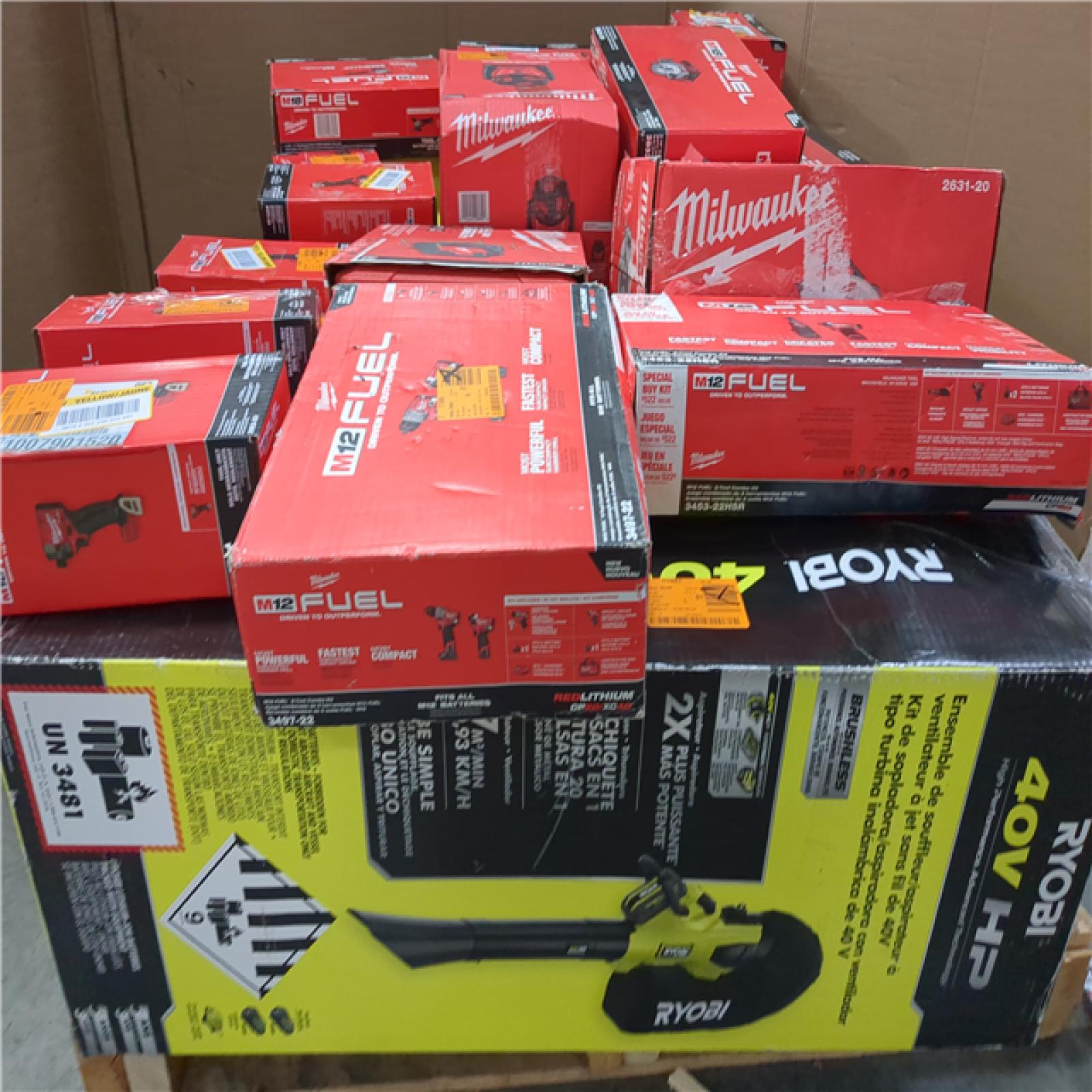 CALIFORNIA AS-IS TOOL PALLET