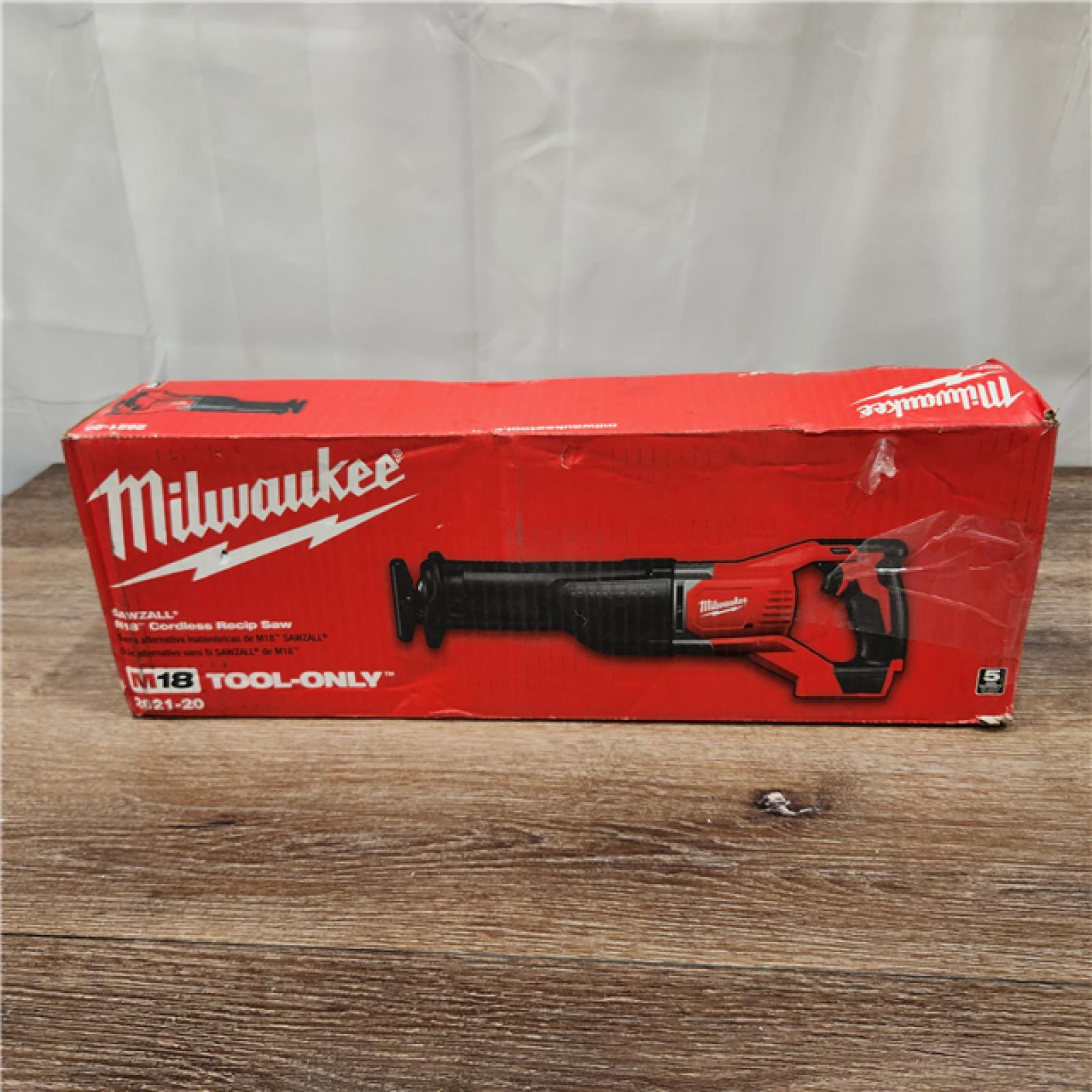 AS-IS Milwaukee  M18 SAWZALL Lithium-Ion Cordless Reciprocating Saw (Tool Only)