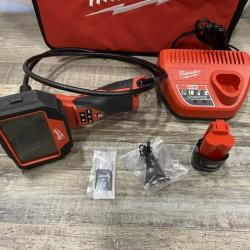 AS-IS Milwaukee 12V Lithium-Ion Cordless M-SPECTOR 360-Degree 4 ft. Inspection Camera Kit