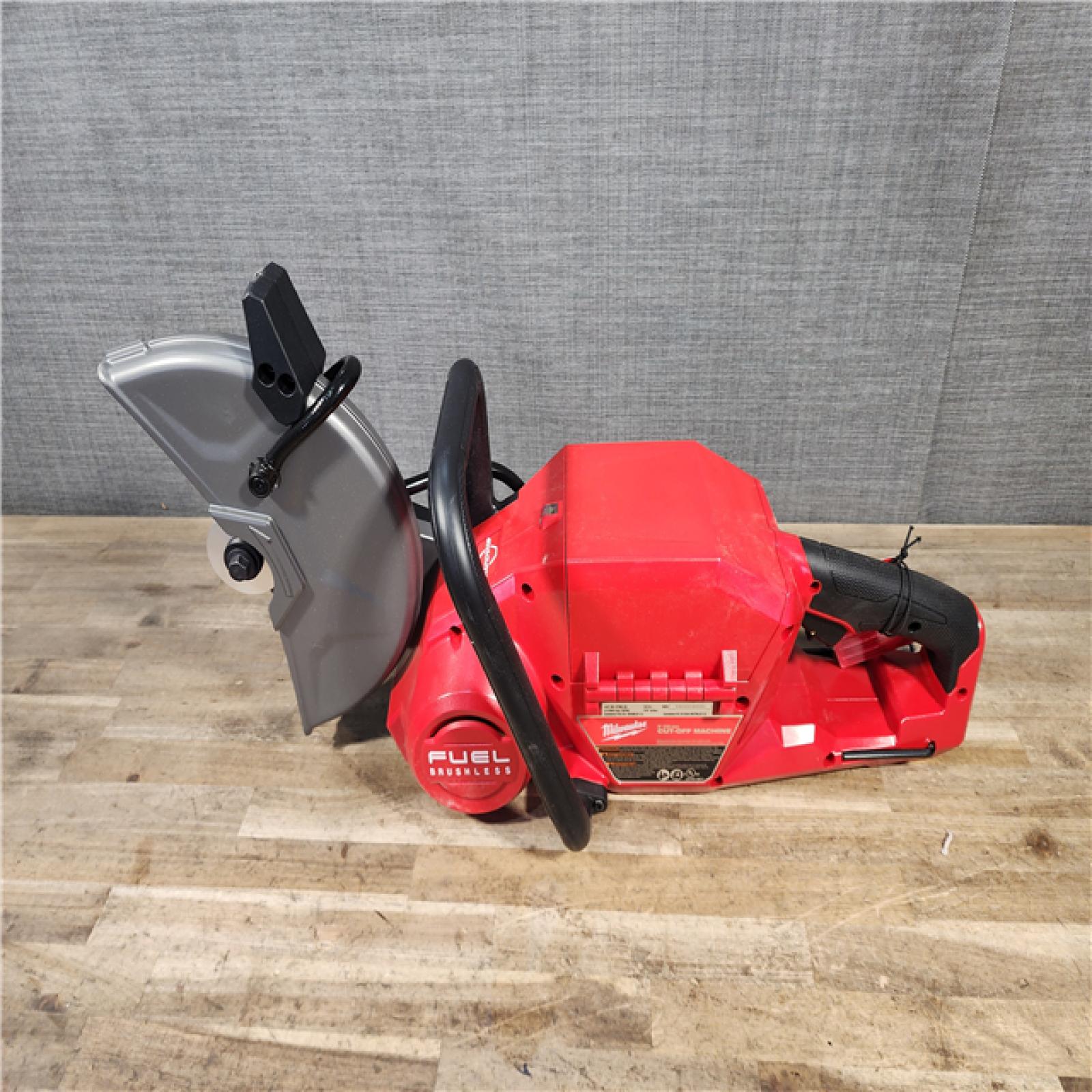 HOUSTON LOCATION - AS-IS Milwaukee FUEL ONE-KEY 18V Lithium-Ion Brushless Cordless 9 in. Cut Off Saw (Tool-Only)