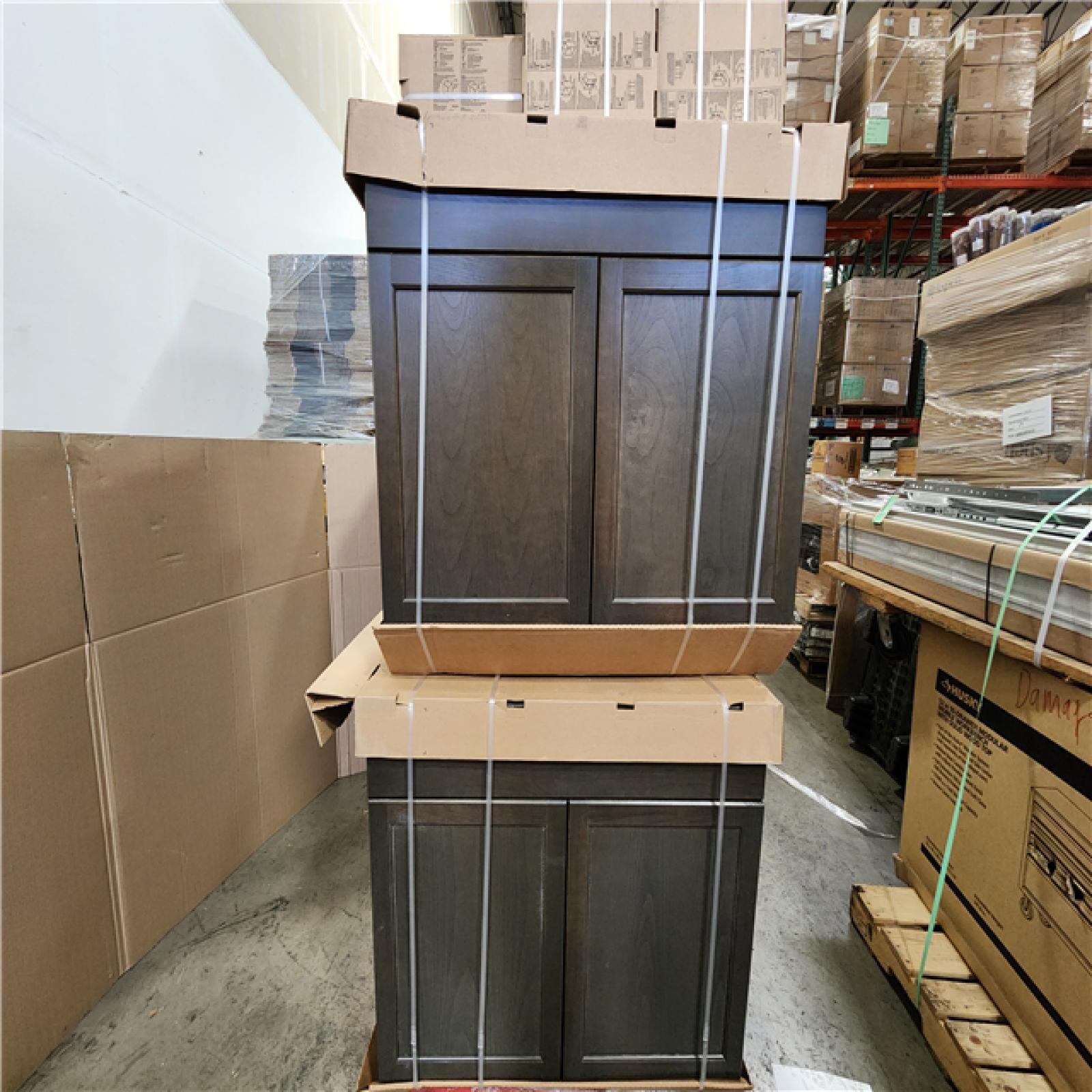 Phoenix Location Hampton Bay Kitchen/Bathroom Cabinet in Brindle (8 Cabinets)