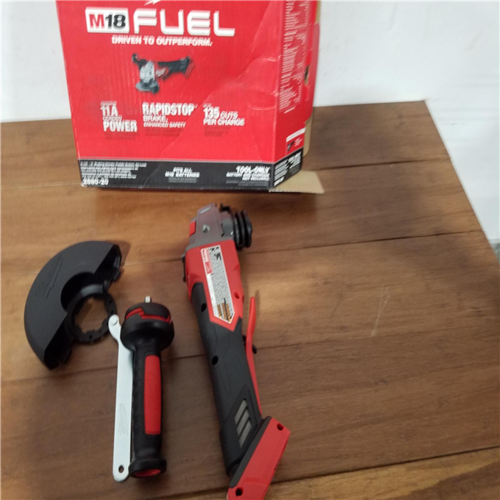 California NEW Milwaukee 4-1/2/5 Braking Grinder Paddle Switch  No-Lock (Tool Only)