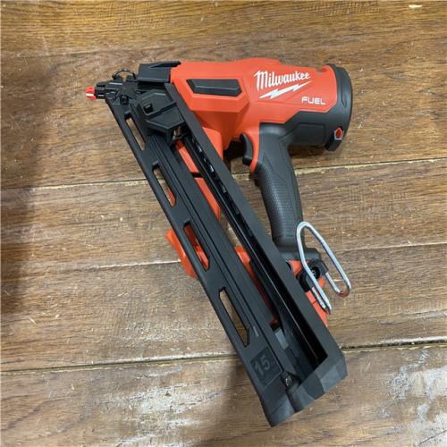 AS-IS Milwaukee 2839-20 M18 FUEL 15 Ga. 18 Volt Brushless Angled Finish Nailer