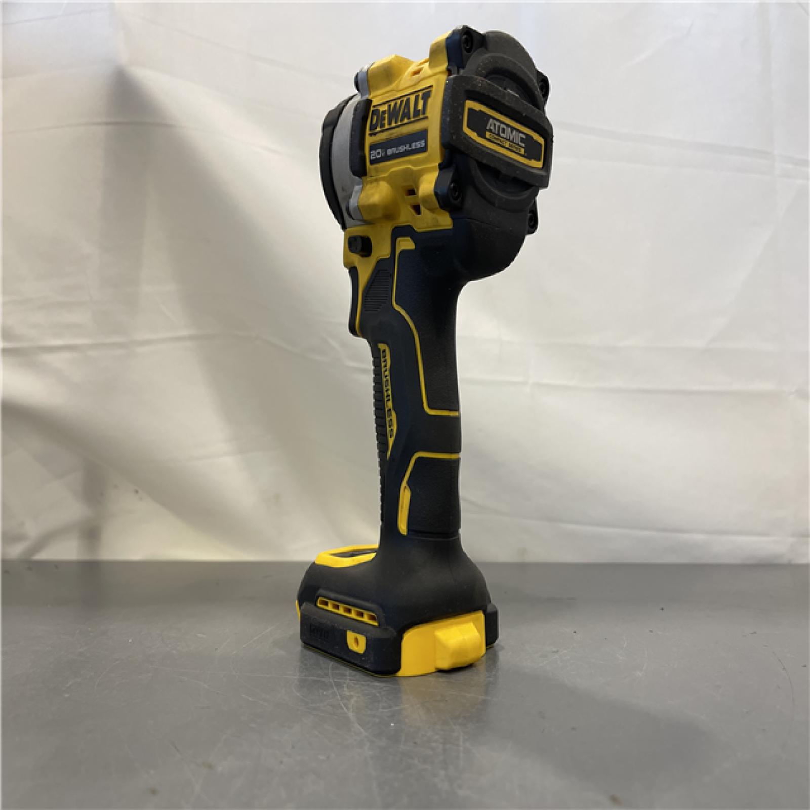 AS-IS - DEWALT ATOMIC 20V MAX Cordless Brushless 1/2 in. Variable Speed Impact Wrench (Tool Only)