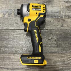 AS-IS DEWALT Atomic 20V Max Lithium-Ion Brushless Cordless Compact 1/4 in. Impact Driver Kit