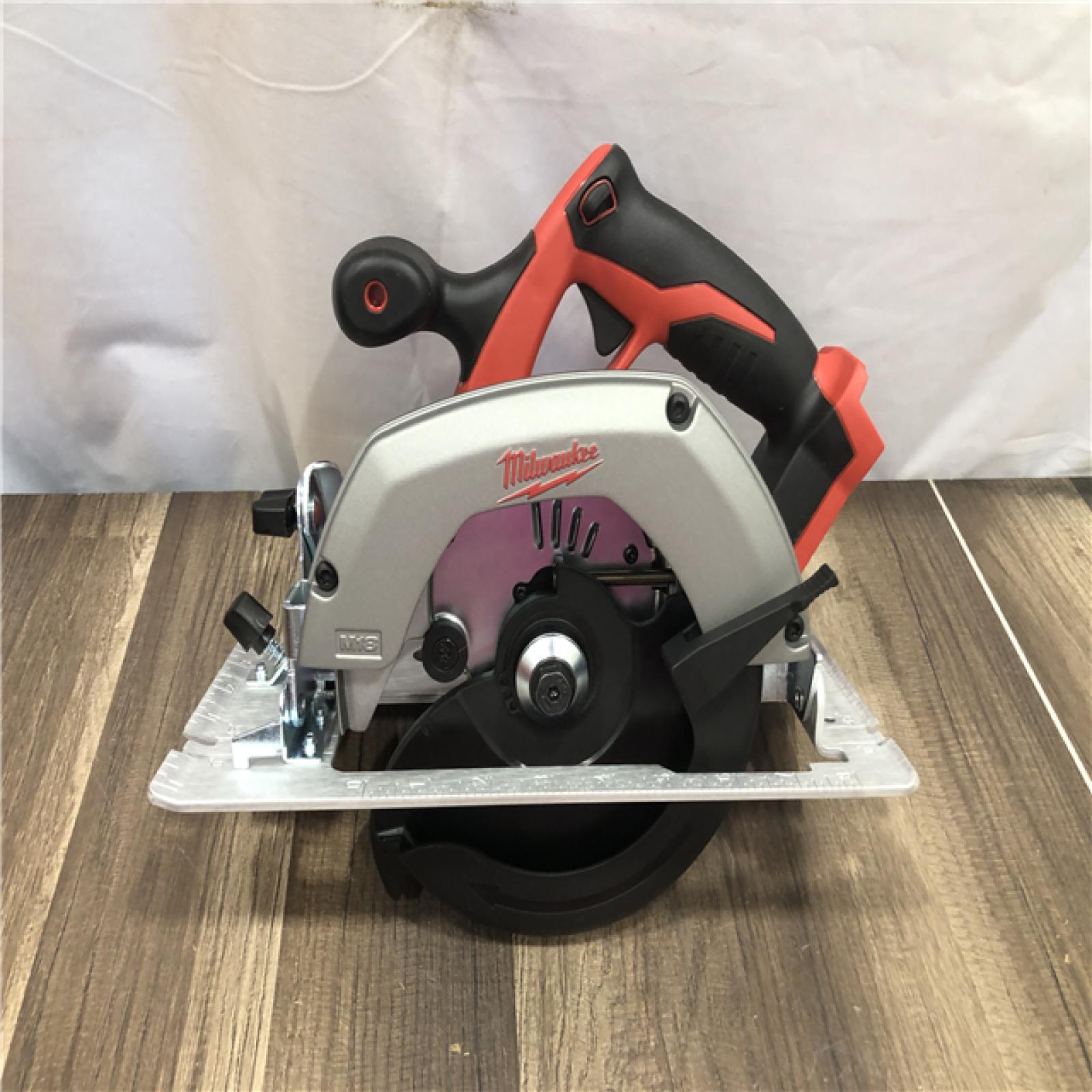 AS-IS Milwaukee 18V Lithium-Ion Cordless 6-1/2 in. Circular Saw (Tool-Only)