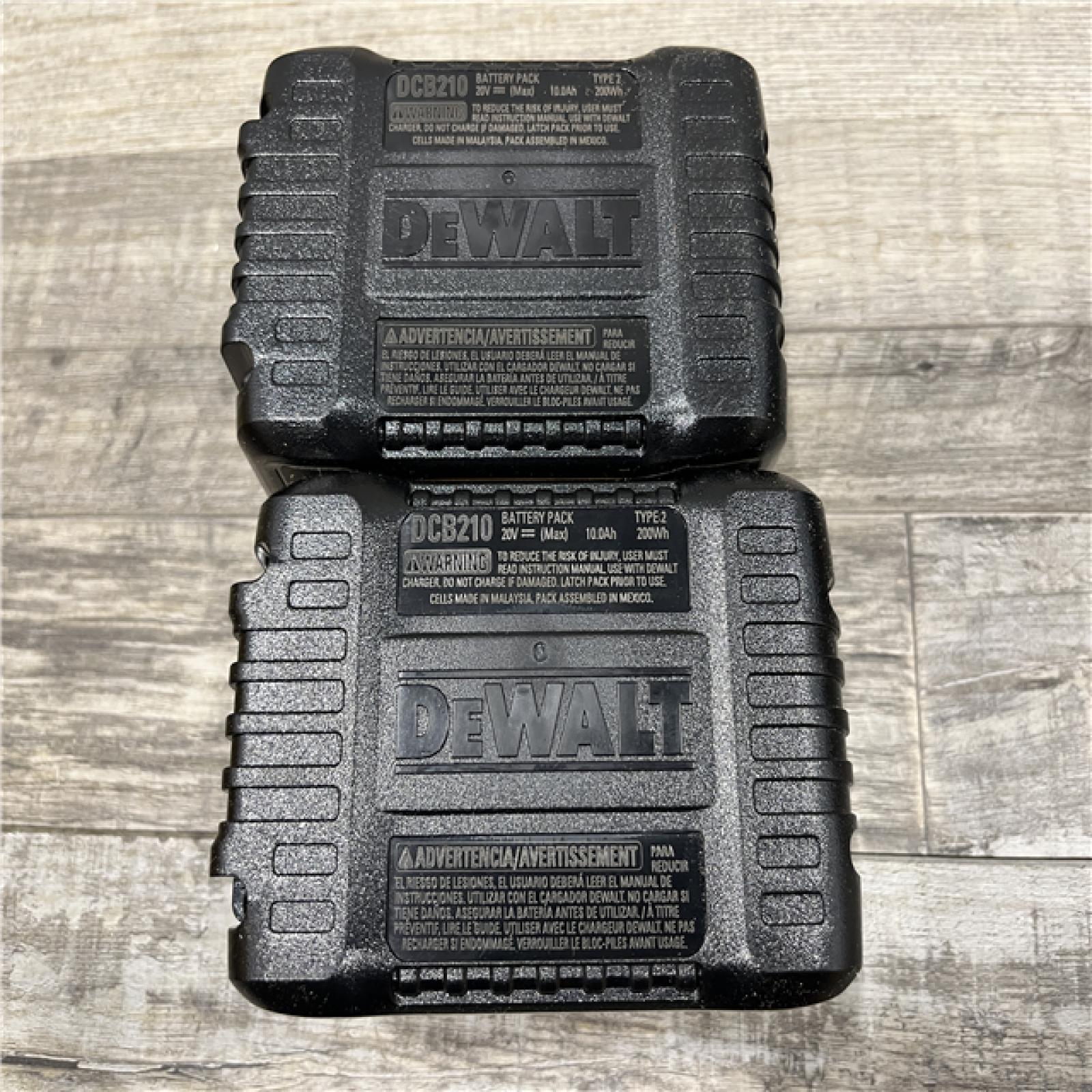 AS-IS DEWALT 20V MAX Lithium-Ion Battery Pack (2-Pack)