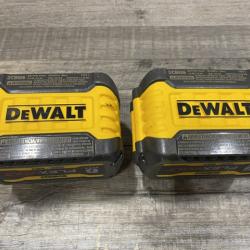 AS-IS DEWALT FLEXVOLT 20V/60V MAX Lithium-Ion 6.0Ah Battery Pack (2 Pack)