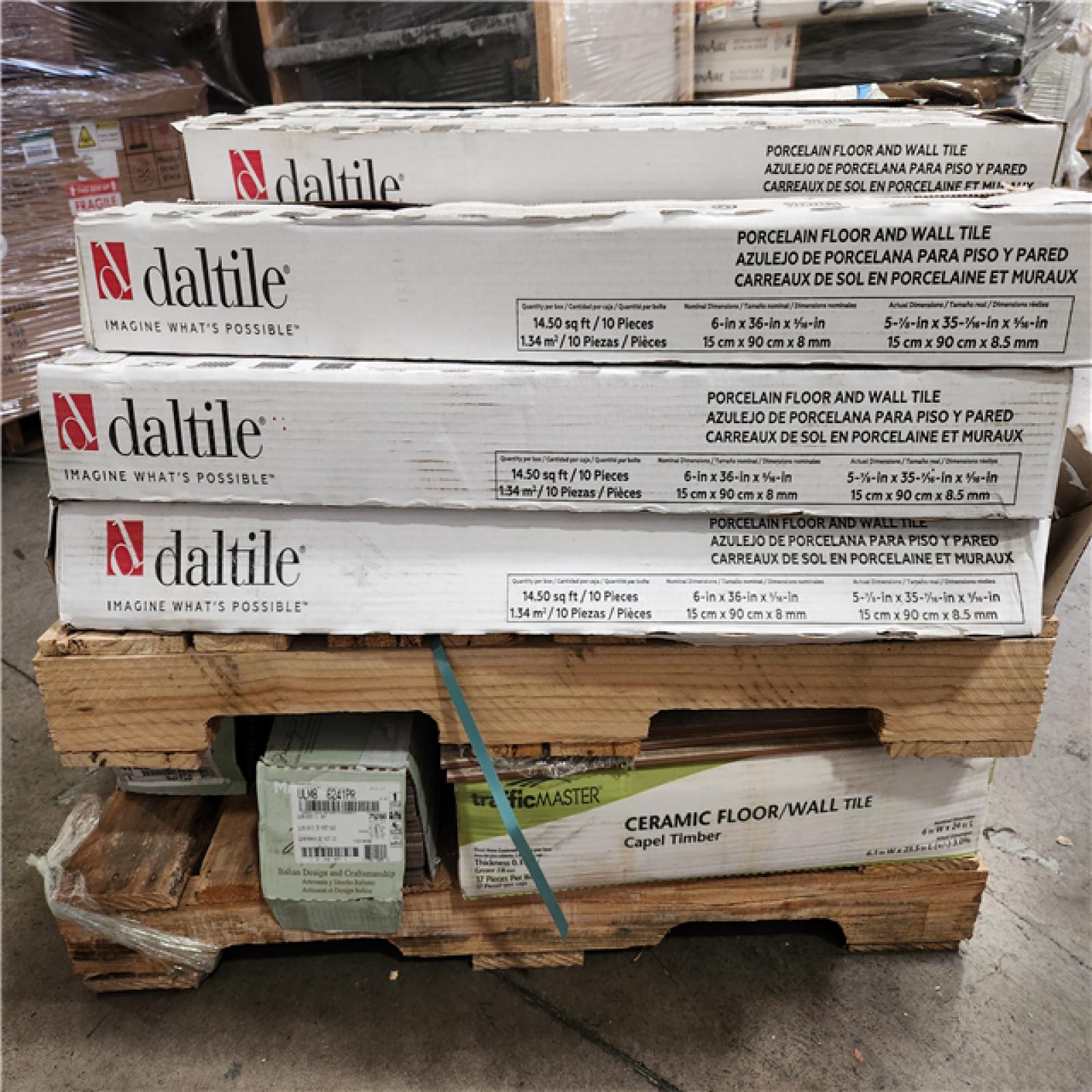 Phoenix AS-IS Mixed Tile Pallet (20 Cases)