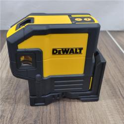 AS-IS Dewalt 165 ft. Red Self-Leveling 5-Spot & Horizontal Line Laser Level Kit w/ Case