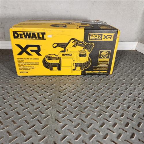 Houston location- AS-IS DEWALT 20V MAX XR MID-SIZE BANDSAW (TOOL-ONLY)