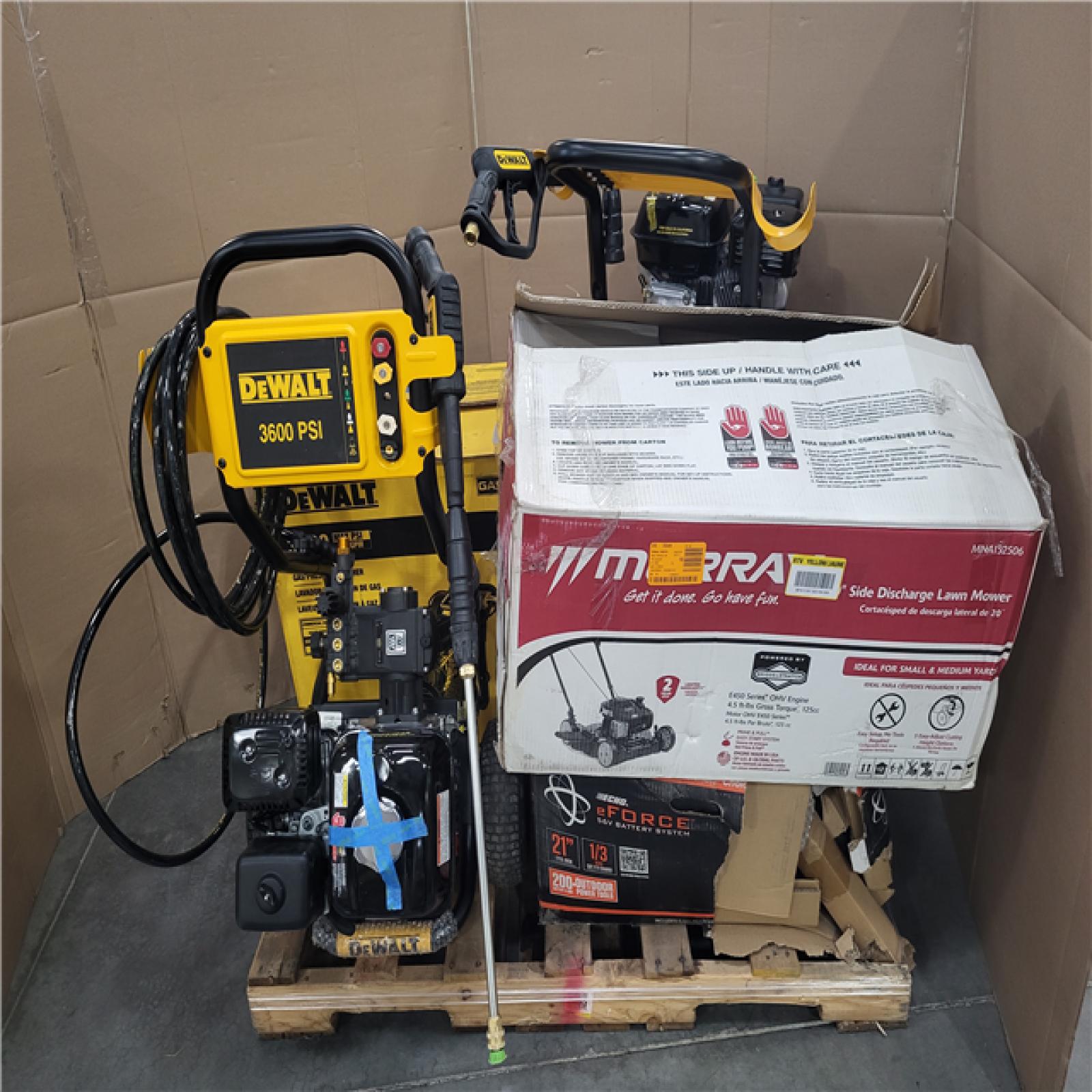 CALIFORNIA AS-IS OUTDOOR POWER EQUIPMENT